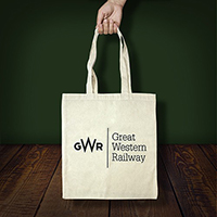 GWR Natural Cotton Tote Bag
